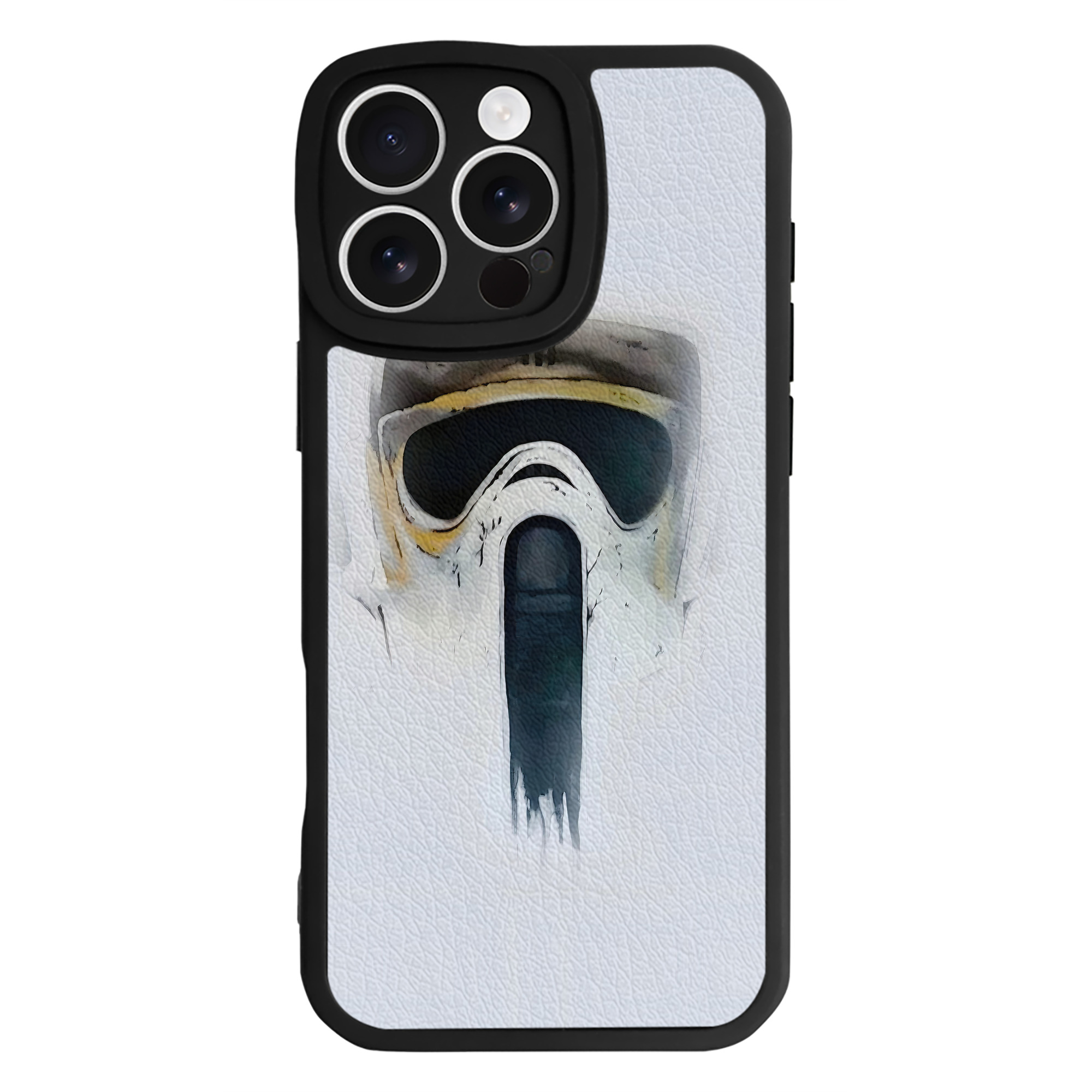 （画像用） スター・ウォーズ Star Wars 【iPhone 16シリーズ対応】シリコンスマホケース（レザー調） 材質：シリコン